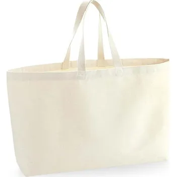 Nákupní taška Westford Mill Velká plátěná taška Barva: Natural, Velikost: 56 x 41 x 16 cm G_WM696
