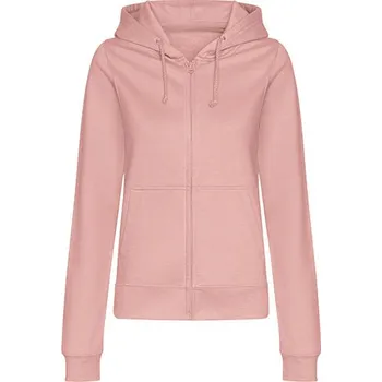 Dívčí mikina Just Hoods Women´s College Zoodie Barva: Dusty Pink, Velikost: M G_JH050F