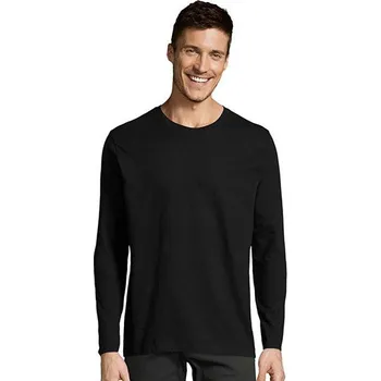 SOL´S Pánské tričko Imperial s dlouhým rukávem Barva: Bílá, Velikost: XS G_L02074