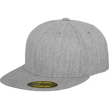 Kšiltovka FLEXFIT Premium 210 namontované Barva: heather grey, Velikost: L/XL (7 1/4 - 7 5/8) G_FX6210
