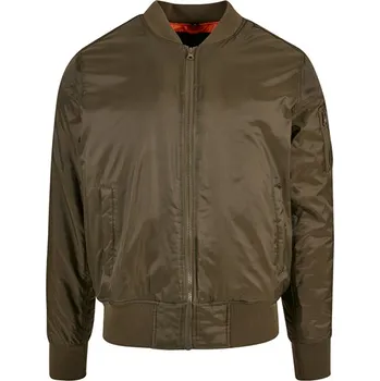 Pánská casual bunda Build Your Brand Bomberová bunda Barva: Dark Olive, Velikost: XXL G_BY030
