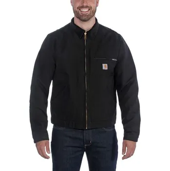 Pánská větrovka CARHARTT DETROIT LINED JACKET BLACK Velikost: S