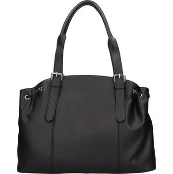 Kabelka Elegantní dámská kožená kabelka Katana Karens - černá