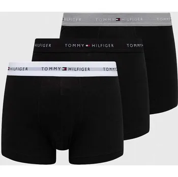 Boxerky Boxerky Tommy Hilfiger 3-pack UM0UM02763.PPYX černá 99F, vel. XL