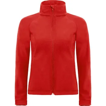 Pánská softshellová bunda B&C Dámské softshell s kapucí Barva: red, Velikost: M G_BCJW937