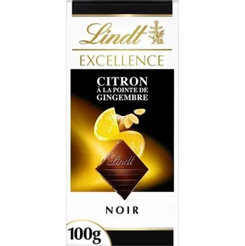 Čokoláda Lindt Excellence Citron s nádechem Zázvoru 100g citron zázvor