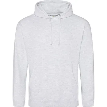 Pánská mikina Just Hoods Školní mikina s kapucí Barva: Ash (Heather), Velikost: 3XL G_JH001