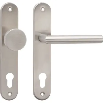 Dveřní kování Dveřní kování COBRA Vision klika/koule Star otočná Levý PZ90 Nerez