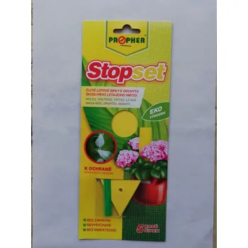 Zahrada AgroBio Opava Lepové šipky žluté Stopset 5 ks - molice, vrtule