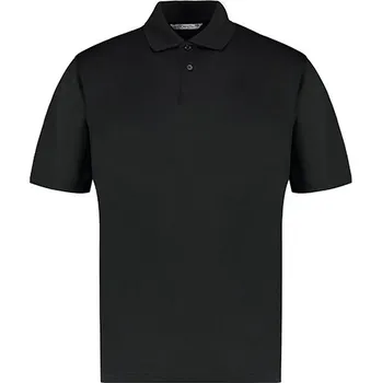 Pánské tričko Kustom Kit Regular Fit Cooltex® Plus Premium Pique Polo Barva: black, Velikost: XXL G_K444