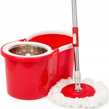 IP kamera Černý rotační mop s 14L kbelíkem a teleskopickou tyčí