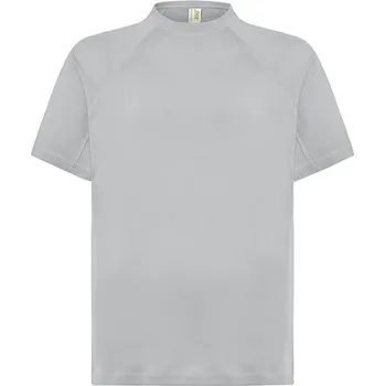 Pánské tričko JHK Pánské sportovní triko Barva: Silver, Velikost: XXL G_JHK100