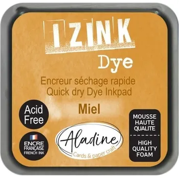 Dětské razítko Aladine Izink Razítková poduška Honey Yellow