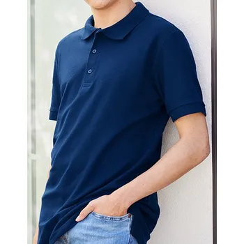 Pánská móda Gildan Kladivo pro dospělé Piqué Polo Barva: Bílá, Velikost: 3XL G_G85800