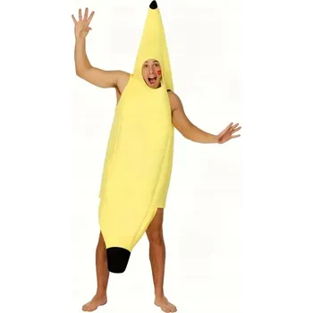 Karnevalový kostým Žlutý banánový kostým unisex M/L