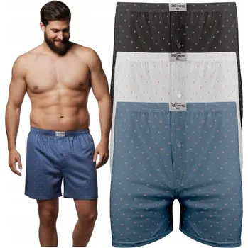 Pánské kraťasy X3 Pyžamové kalhoty Spodní díl Kraťasy Volné Šortky Velká Sada 6XL