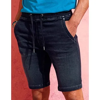 Pánské kraťasy WOMBAT® Pánské džínové šortky se stahovací šňůrkou Barva: Blue, Velikost: L G_WB907