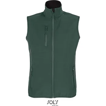 Pánská vesta SOL´S Dámská softshellová zateplovací vesta a Falcon na zip Barva: forest green, Velikost: M G_L03826