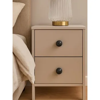 Pokrývka hlavy Sinsay - Sada 2&nbsp;nábytkových úchytek - černá - 680GP-99X - 680GP-99X-ONE