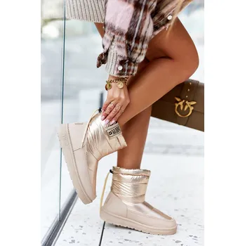 Dámská zimní obuv Dámské Sněhule Big Star II274120 Barva: Béžová, Velikost: 41