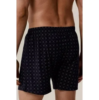 Trenýrky 2 PACK trenýrky Atlantic 2MBX-077 - bavlna Zeleno-tmavěmodrá XL