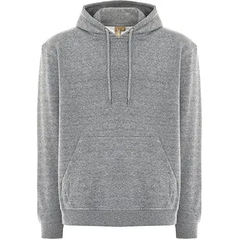 Pánská mikina JHK Unisex mikina s kapucí Teide Barva: Grey Melange, Velikost: L G_JHK426