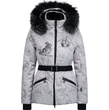 Dámské oblečení Dámská bunda Sportalm Tokio Print NE m.Kap+P - silver cloud / 38
