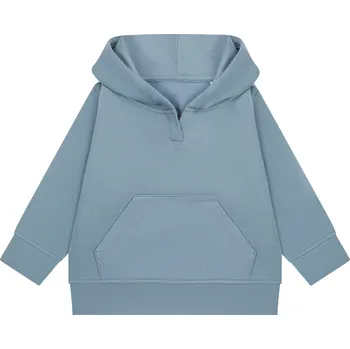 Dívčí mikina Larkwood Dětská udržitelná mikina s kapucí Barva: Stone Blue, Velikost: 6/12 months G_LW802