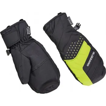 Dětské palčáky Blizzard Mitten junior 24/25 - Black/Green / 4