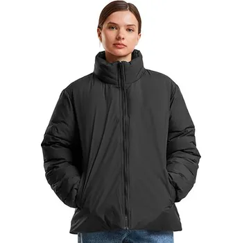 Dámská casual bunda Build Your Brand Dámská volná bunda prošívaná Barva: black, Velikost: 3XL G_BY383