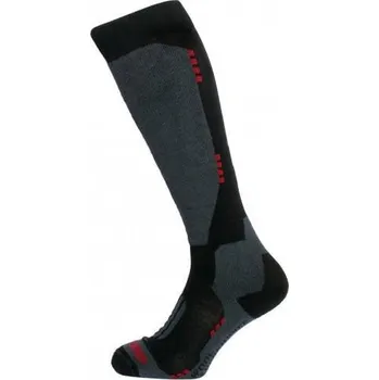 Pánská móda Zimní Ponožky BLIZZARD WOOL PERFORMANCE SKI, černo-červené, 35-38