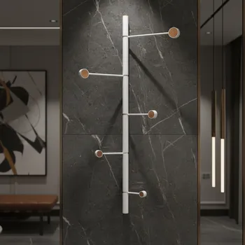 Věšák VOGA Designový nástěnný věšák YOKO / Bílá matná