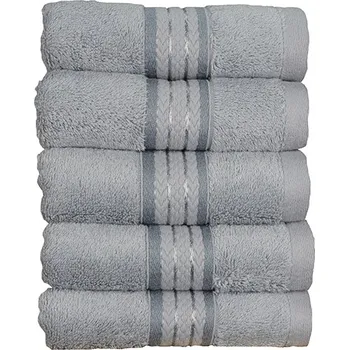 Ručník A&R Přírodní bambusový ručník pro hosty Barva: Light Grey, Velikost: 40 x 60 cm G_AR405