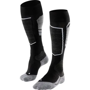 Pánská móda Falke SK4 Advanced Men Skiing Knee-high Socks - black-mix 39-41