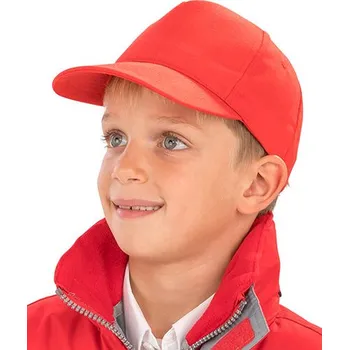 Čepice Result Headwear Junior Boston Printers čepice Barva: Bílá, Velikost: One Size G_RH84J