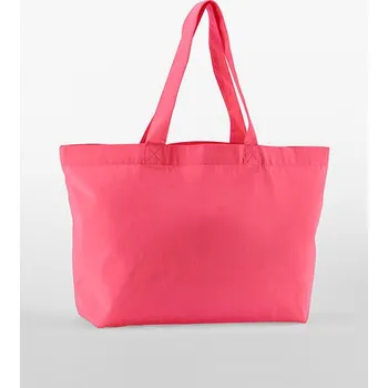 Nákupní taška Westford Mill EarthAware® Organic Twill nákupní taška Barva: Raspberry Pink, Velikost: 44 x 37 x 16 cm G_WM695