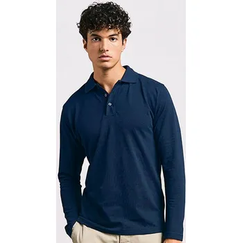 Promodoro Pánské Heavy Polo s dlouhým rukávem Barva: Forest, Velikost: M G_E4600