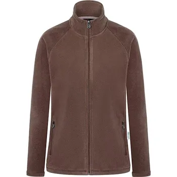 Dámský bomber Karlowsky Dámská fleecová bunda Barva: Light Brown (ca. Pantone 438C), Velikost: 3XL G_KY156