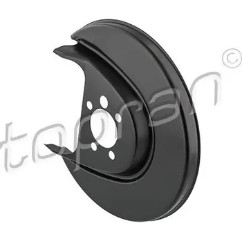 Brzdový kotouč Ochranný plech proti rozstřikování, brzdový kotouč TOPRAN 116 441