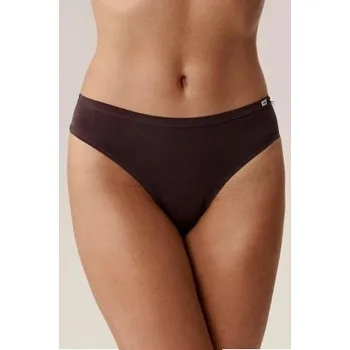 Dámské oblečení 3 PACK kalhotky Atlantic 3CLP-002 - bavlna Fialovo-béžová XL