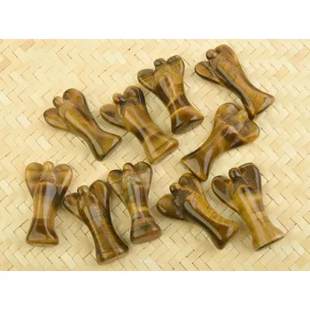 Přírodní kámen Andělíček cca 3cm tygří oko