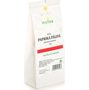 Koření inutea Paprika pálivá – 70 g v pytlíku - papírový pytlík