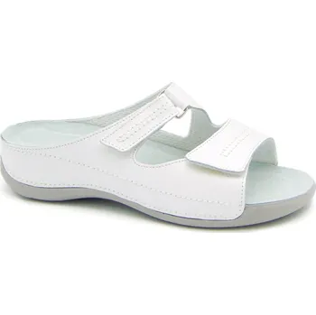 Dámská obuv MEDISTYLE zdravotní dámská pantofel ŠÁRKA Barva: Bílá, Velikost EU: 42