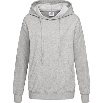 Dámská mikina Stedman® Klasická dámská mikina s kapucí - klokanka Barva: Grey Heather, Velikost: XL G_S421