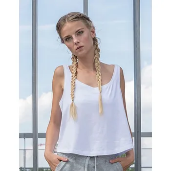 Dámské oblečení Build Your Brand Dámské tílko oversized Barva: Olivová, Velikost: S G_BY051