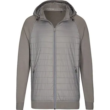 Pánská casual bunda miners mate Unisexová hybridní bunda Barva: Grey Solid, Velikost: L G_MY810