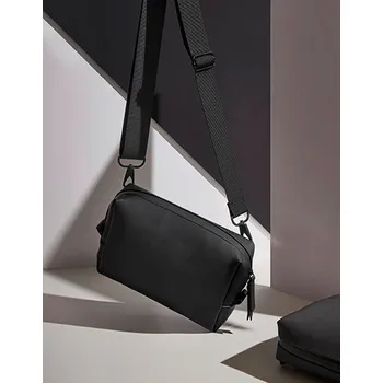 BagBase Matná PU taška Cross Body Barva: Růžová, Velikost: 20 x 15 x 6 cm G_BG334