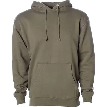 Independent Pánský svetr s kapucí v těžké váze Barva: Army, Velikost: XL G_NP380