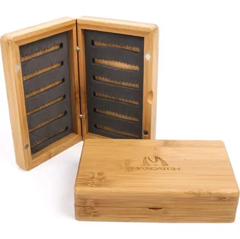 Pouzdro na rybářské vybavení Krabička na mušky Bamboo MICRO SLIT