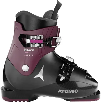 Sjezdové boty Lyžařské boty Atomic HAWX KIDS 2 23/24 - black/violet/pink / 18/18.5 MP